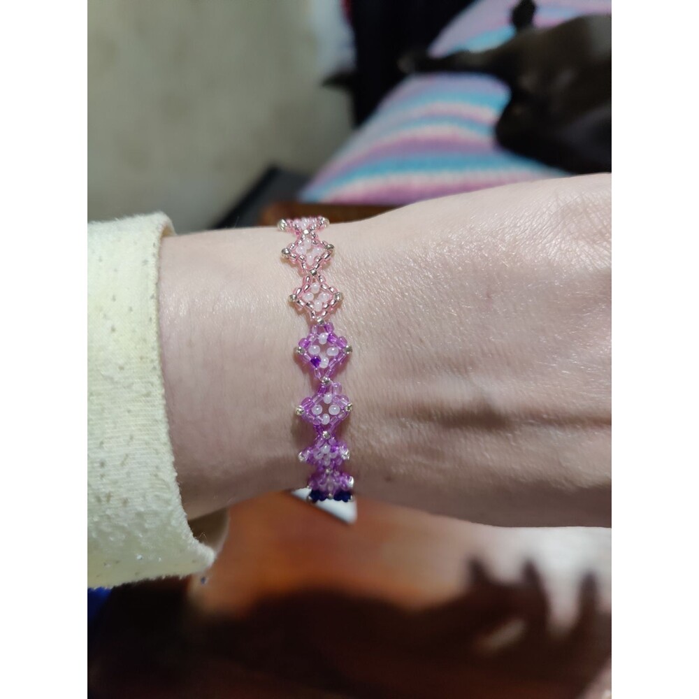 Bi Pride Handmade Bracelet
